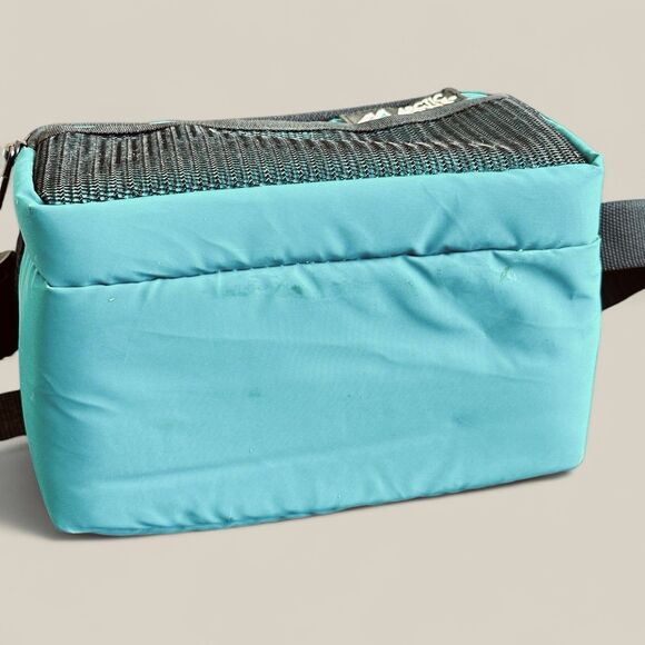 Arctic Zone Soft Shell Insulated Bag Travel Lunch Cooler Teal Strap Net Pocket - Picture 7 of 9